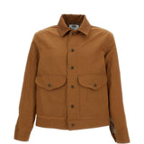 Giacca a quadri in marrone Junya watanabe - uomo 