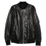 Bomber Classic Flight in nero Rick Owens - uomo 