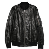Bomber Classic Flight in nero Rick Owens - uomo 