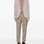 Pantaloni con coulisse e pieghe in beige Briglia 1949 - uomo 