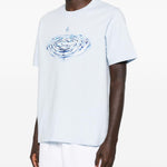 T-shirt con grafica in azzurro Casablanca - uomo 