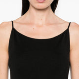 Abito lungo Lyr in maglia in nero Aya Muse - donna 