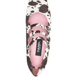 Decollete kina con stampa animalier multicolore Carel paris - donna 