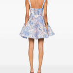 Abito corto Rebellion in blu Zimmermann - donna 