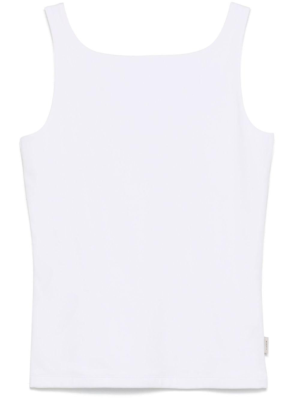 Canotta in jersey in bianco Remain - donna 