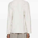 Blusa ascot in bianco LEMAIRE - donna 