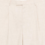 Bermuda con pieghe in beige Lardini - uomo 