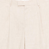 Bermuda con pieghe in beige Lardini - uomo 