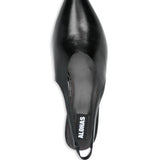 Decollete in pelle eros  in nero Alohas - donna 