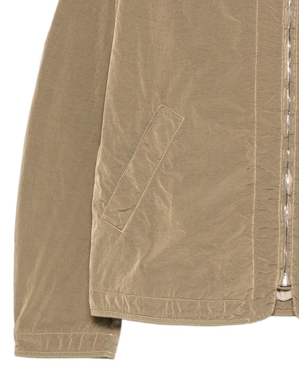 Giacca con scollo a V in marrone Ranra - uomo 