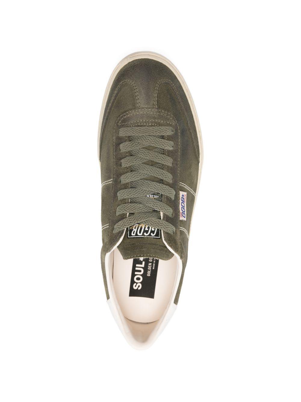 Sneakers soul star in verde Golden goose - uomo 