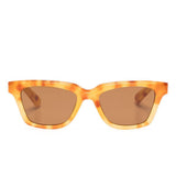 Occhiali da sole les lunettes carre  in beige Jacquemus - unisex 