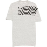T-shirt a manica corta in grigio Golden goose - unisex 