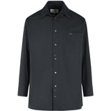 Camicia con colletto a punta in nero MM6 Maison Margiela - uomo 