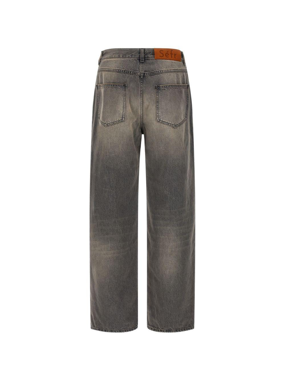 Jeans Mass in nero Sefr - uomo 