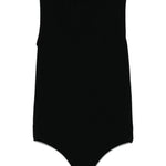 Body a collo alto  in nero Wolford - donna 