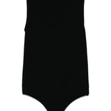Body a collo alto  in nero Wolford - donna 