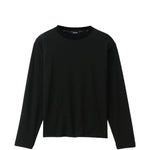 T-shirt Rond Carré a maniche lunghe in nero Jacquemus - uomo 