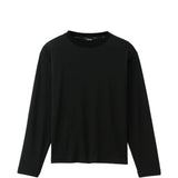T-shirt Rond Carré a maniche lunghe in nero Jacquemus - uomo 