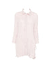 Abito Chemisier corto plissettato in rosa GONGDID DESIGN - donna