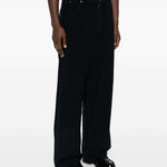 Pantaloni corduroy in blu scuro Sunflower - uomo 