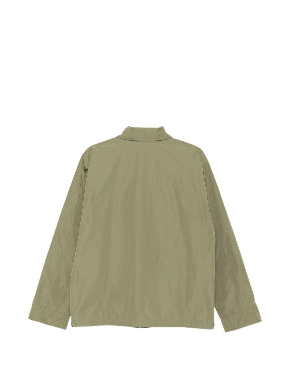 Camicia a maniche lunghe pollard in verde Aspesi - uomo 