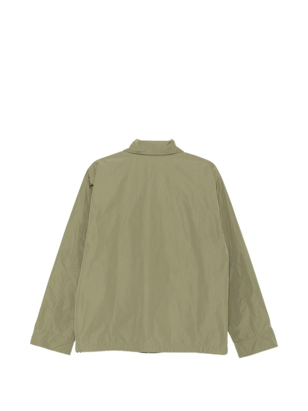 Camicia a maniche lunghe pollard in verde Aspesi - uomo 