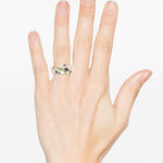 Anello bear ring con pietra in argento Yvmin - donna 