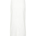 Gonna lunga ronald in bianco loulou de saison - donna 