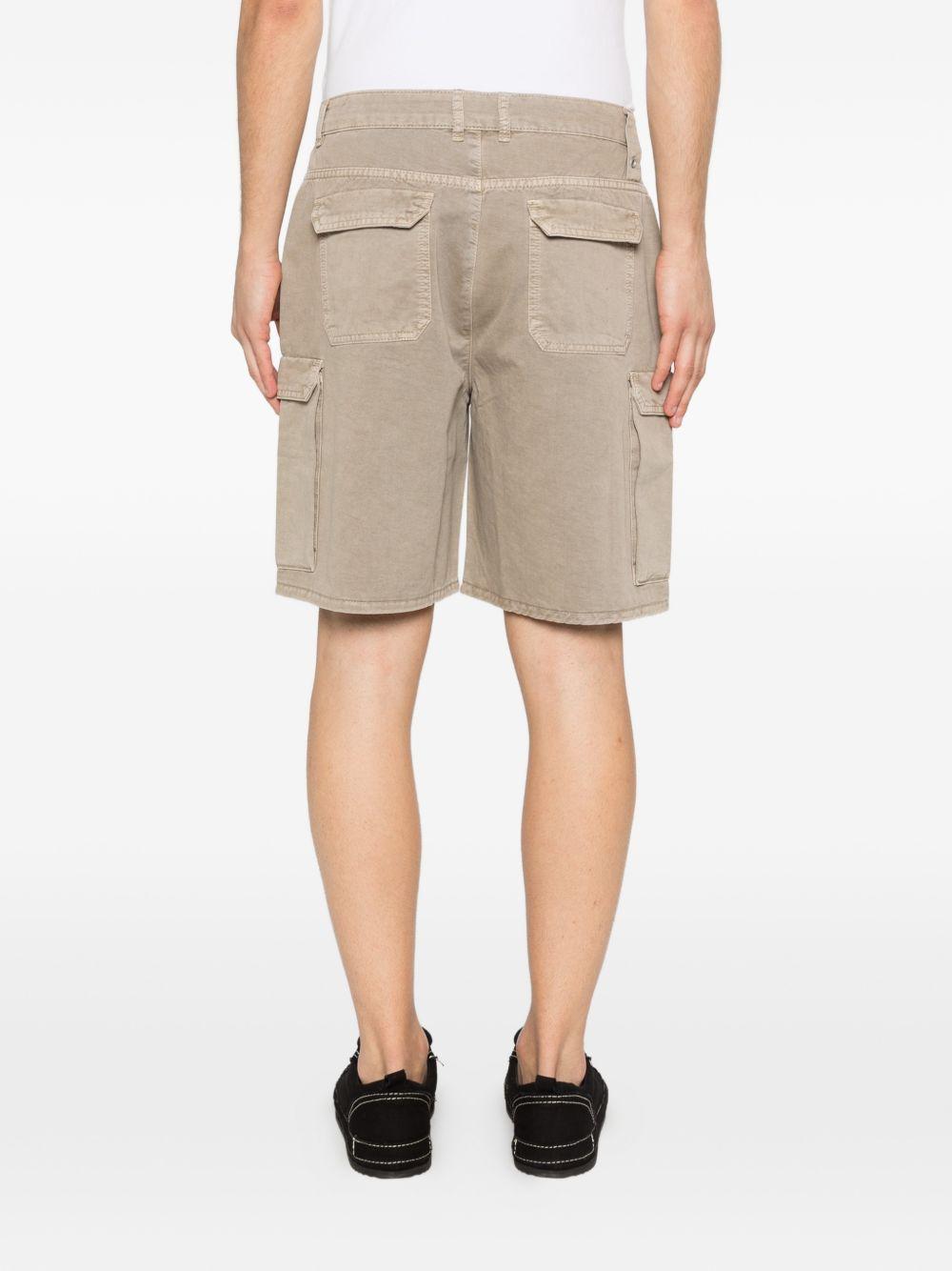 Shorts cargo in beige Represent - uomo 