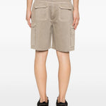 Shorts cargo in beige Represent - uomo 