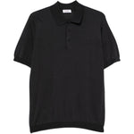 Polo a maniche corte in nero Kangra - uomo 