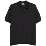 Polo a maniche corte in nero Kangra - uomo 