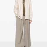 Giacca reversibile con zip in beige Kiton - uomo 