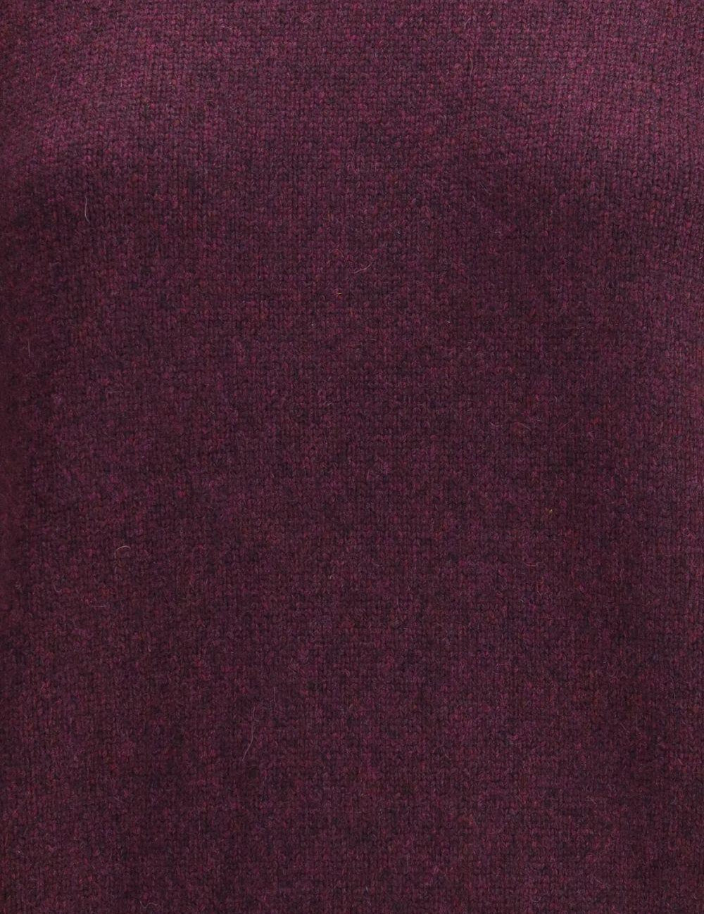 Maglione a girocollo wolfe in viola Khaite - donna 
