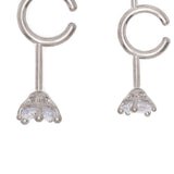 Orecchini con cristalli in argento Panconesi - unisex 