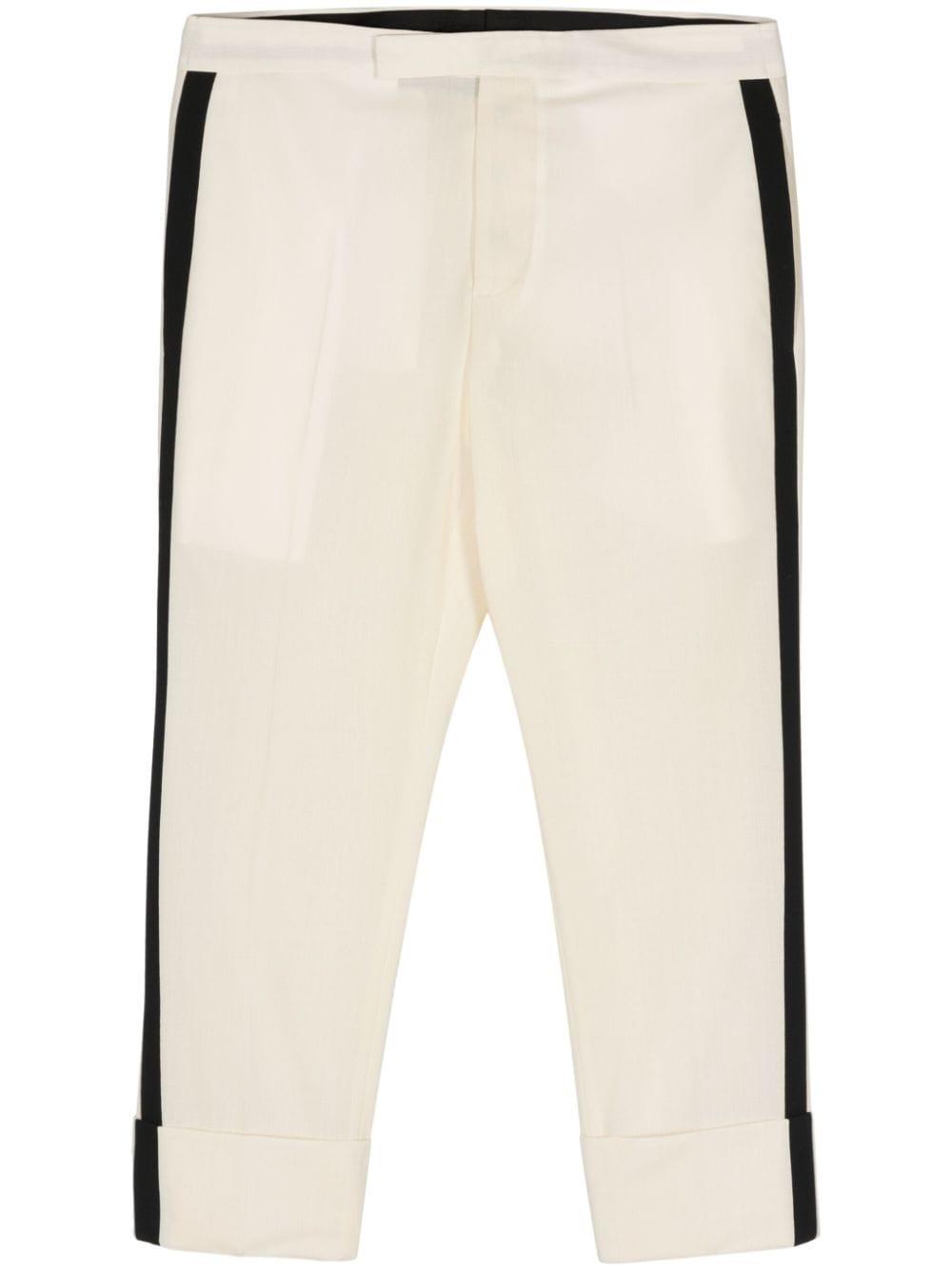 Pantaloni sartoriali in bianco Sapio - uomo 