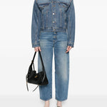 Giacca denim con botton in blu Haikure - donna 
