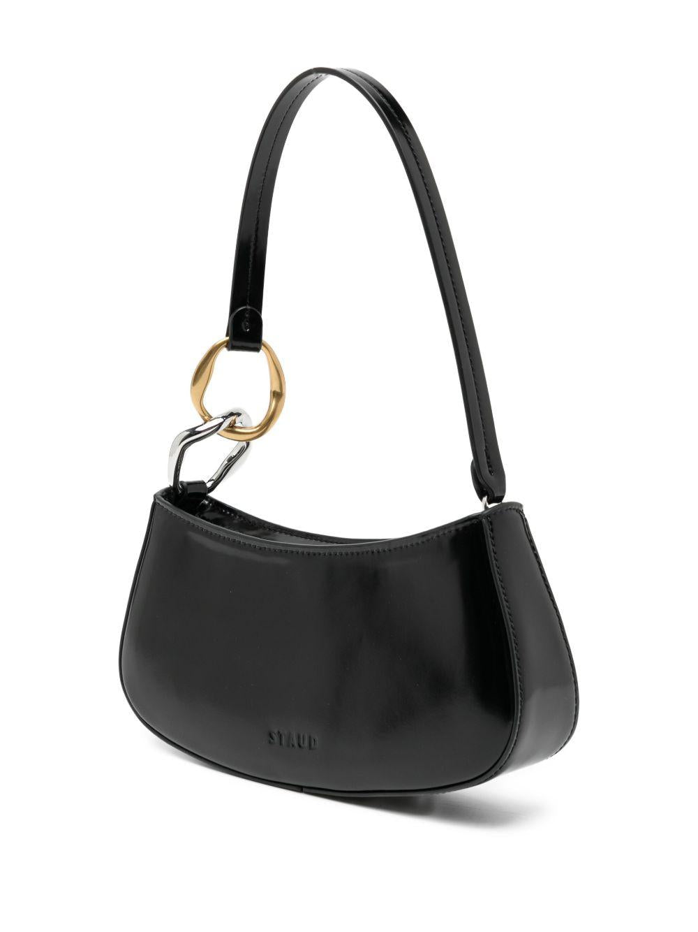 Borsa a spalla Ollie in nero Staud - donna 
