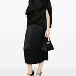 Gonna a pieghe in nero Comme Des Garçons Comme Des Garçons - donna 
