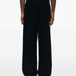 Pantaloni corduroy in blu scuro Sunflower - uomo 