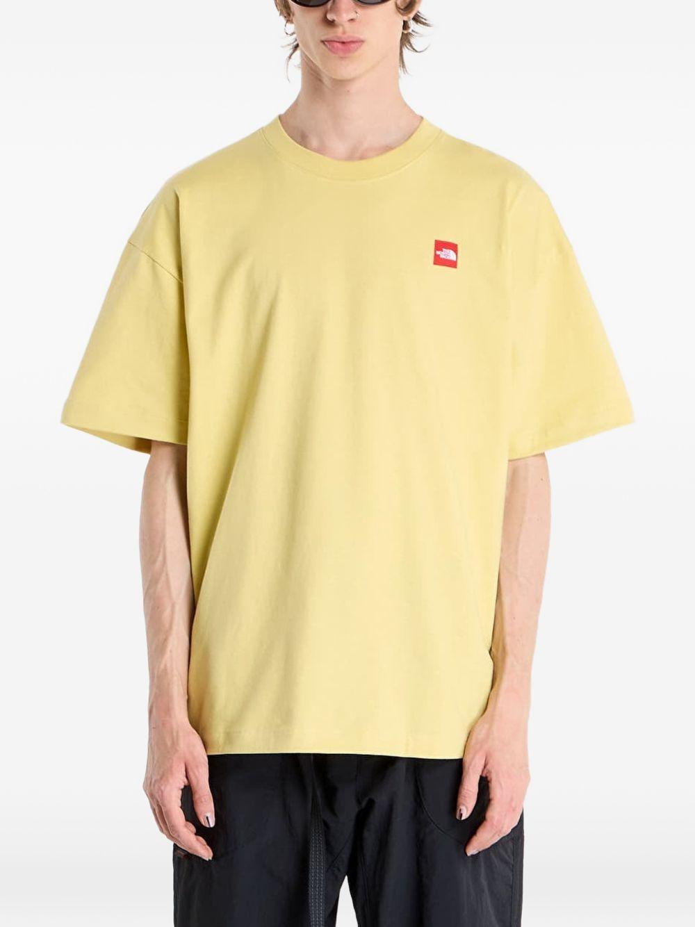 T-shirt Redbox in giallo The north face - uomo 