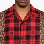 Camicia spliced ma quad multicolore Amiri - uomo 