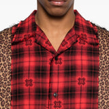 Camicia spliced ma quad multicolore Amiri - uomo 