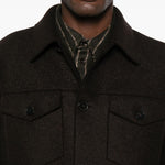 Giacca con taschino in marrone Harris wharf london - uomo 