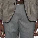 Pantaloni plissé in grigio Briglia 1949 - uomo 