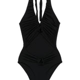 Costume da bagno Zaguan in nero Maygel coronel - donna 