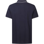Polo aderente in blu Fay - uomo 