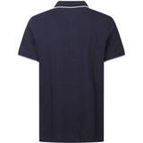 Polo aderente in blu Fay - uomo 