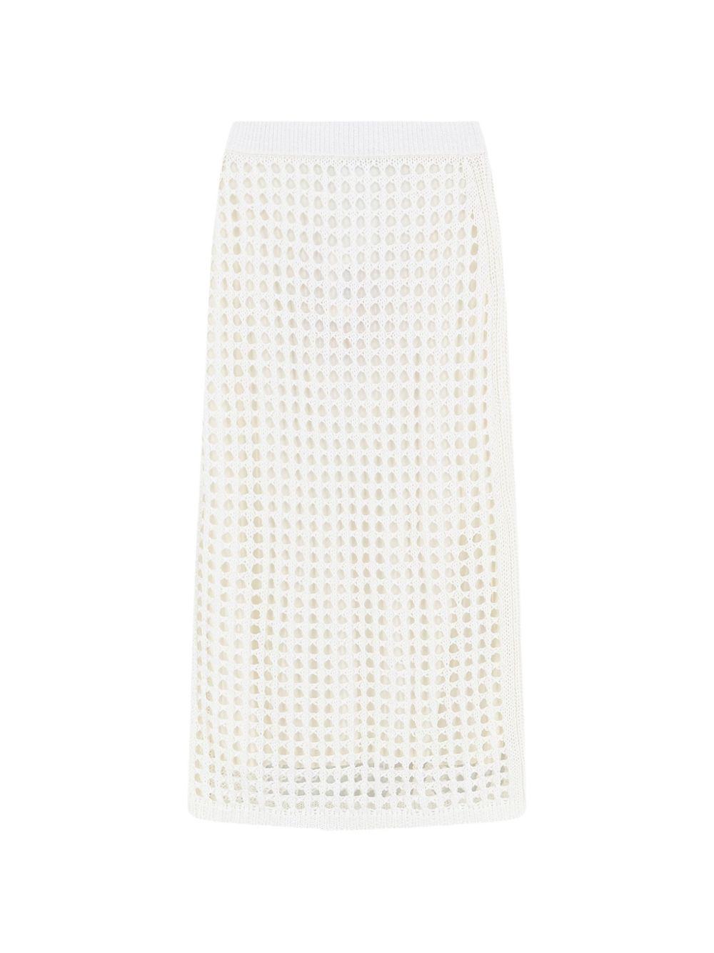 Gonna Geode in bianco Max Mara - donna 